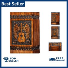 Handmade Guitar Wooden Urns for Human Ashes Full Size, Custom Personalized Rosew