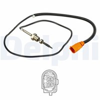 Delphi Sensor, Abgastemperatur TS30166 FüR VW