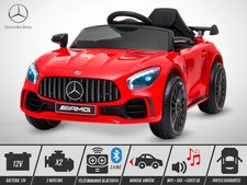 Voiture électrique enfant KINGTOYS / Mercedes GT-R AMG 40W / Rouge