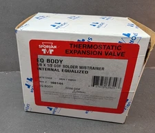 Sporlan 168144 EQ Thermostatic Expansion Valve 3/8 X 1/2 ODF Solder W/ Strainer