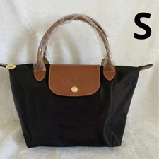 【Free shipping】New, Unused LONGCHAMP tote bag, size S, in black