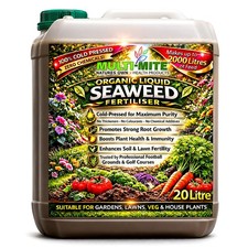 ORGANIC 20Ltr Liquid Seaweed Concentrate MULTI MITE - ALL Plant FEED Fertiliser