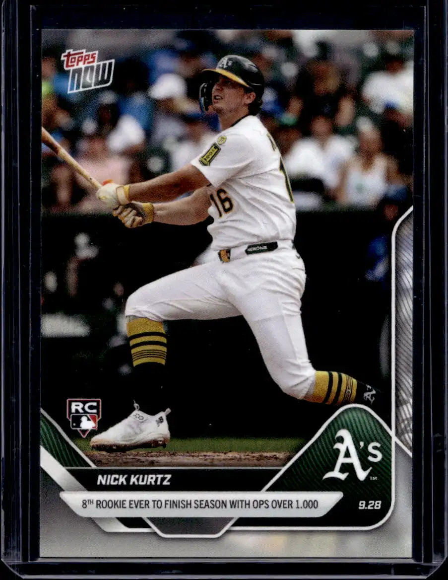 2025 Topps Now #787 Nick Kurtz Base Card (Qty) RC Rookie