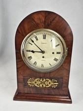 Large Antique Triple Fusee 5 Bells Musical Bracket Clock Handley London