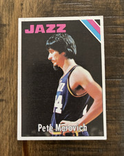 1975-76 Topps Pete Maravich #75 New Orleans Jazz Basketball Card