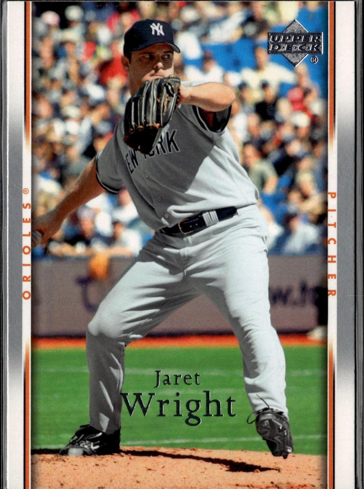 Jaret Wright 2007 Upper Deck #175 PLEASE READ
