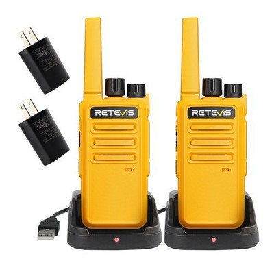 Retevis RT68 RT68H RT68D Two Way Radio Long Range Walkie Talkies Rugged(2 Pack)