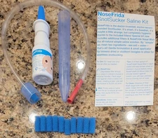 NoseFrida SnotSucker Saline Kit – Baby Nasal Care