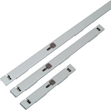 07040 Chrome File Bar, 4 Drawer, Grey