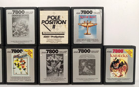 Atari 7800 ProSystem Console Bundle w/ 13 Games, 2x Controllers, & Cables - FF!