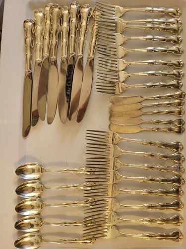 Rondo by Gorham Sterling Silver Flatware, 34 Pieces  1548 Grams