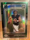 2024 Donruss Optic - Rated Rookie Caleb Williams #201 Green Hyper Prizm (RC)