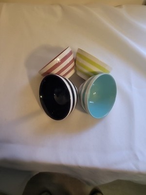 Thirty-One Get The Scoop Ice Cream Bowl Set Ceramic  