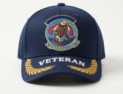 Customized Name Embroidered Hat Patrol Squadron Twenty-eight Vp-28, Veteran Cap