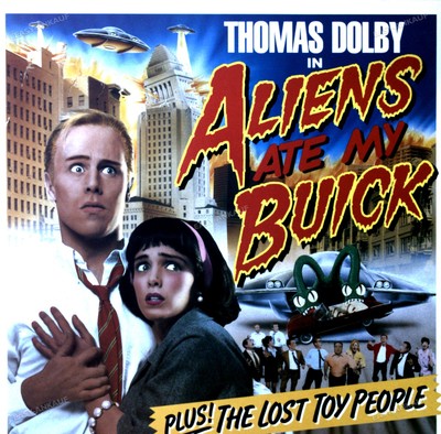 Thomas Dolby - Aliens Ate My Buick LP (VG+) '