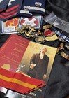 WWII- Mid Century Mixed Army/Navy/Coast Guard Boards Patches Pins Medals — photo 4