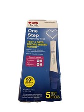 One Step Pregnancy Test 5 Test Sticks EXP 7/31/2027  new