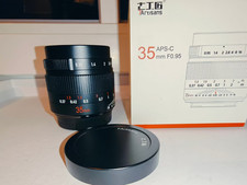 7Artisans 35mm f/0.95 Fuji-X man.Fokussierung wie NEU in OVP