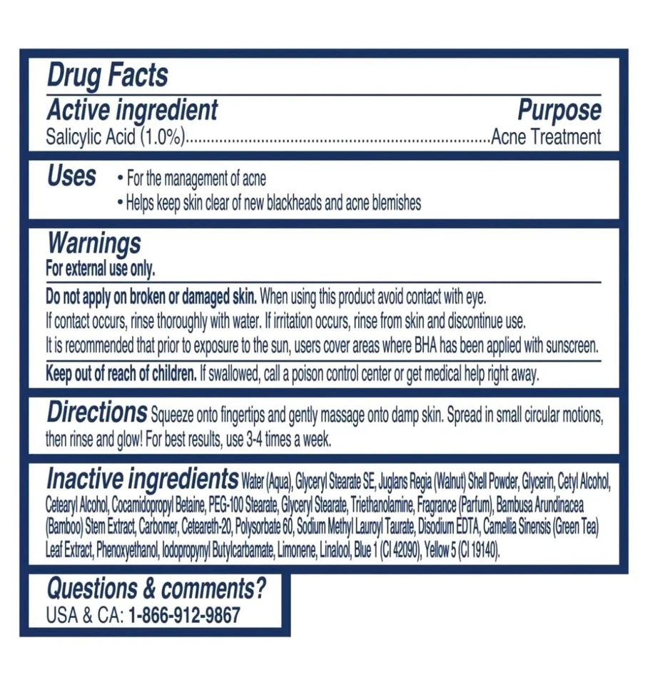 3 Pack-St. Ives Blackhead Clearing Face Scrub, W/ Salicylic Acid Expires 02/2027 - Image 4 of 4