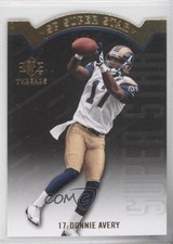 2009 SP Threads SP Super Star Die-Cuts Donnie Avery #AP97 3n7