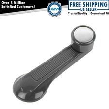 Window Crank Lever Handle Gray Chrome For 84-00 Honda Civic New
