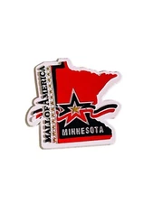 Vintage Mall of America Minnesota rubber souvenir refrigerator magnet