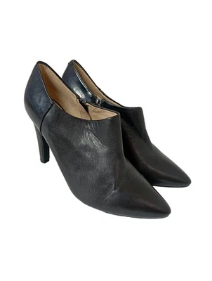 GEOX Chaussure à talons carrés Dames Escarpins T EU 38 noir style décontracté - Photo 1/4