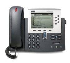 NEW Cisco Gray IP Business Phone 7961G VoIP PoE Telephone Dark Grey