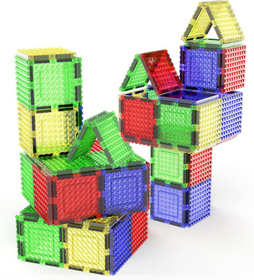 Magnetic Building Blocks Creative Magnetic Brick Tiles Educational Toy Kit