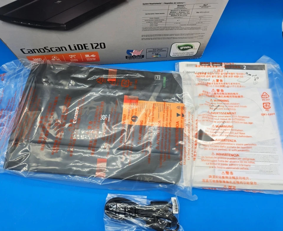 Canon CanoScan LiDE 120 Flatbed Scanner NEW - Image 3 of 4