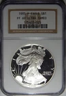 1995-P NGC PF69 ULTRA CAMEO AMERICAN SILVER EAGLE -WG6