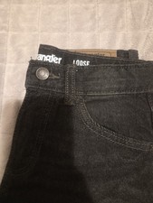 New Wrangler Boys Loose Fit Black Denim Jeans Size 10 Regular NWT