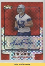 2006 Topps Finest X-Fractor /250 Anthony Fasano #166 Auto READ 0m0