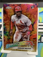2023 Topps Chrome Jordan Walker RC #24/50 SSP Future Stars Gold Refractor MINT📈
