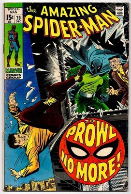  THE AMAZING SPIDER-MAN #79 (MARVEL) COMIC 1969 *JOHN ROMITA SR.* GD/VG