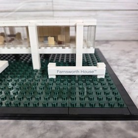 LEGO 21009 Architecture Farnsworth House Box and Manual READ Description