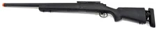 S&T M24 USMC Scout Sniper Bolt Action Airsoft Sniper Rifle (Black / Gun Only)