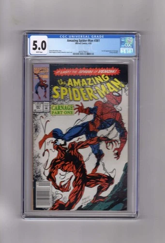 AMAZING SPIDER-MAN #361 CGC 5.0