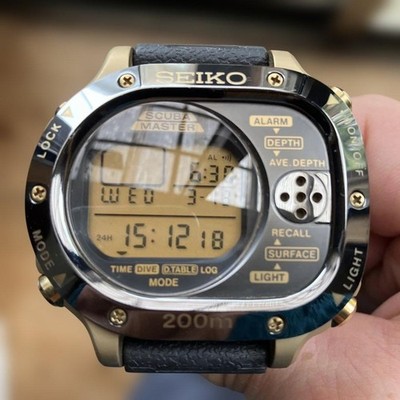 時計 SEIKO SCUBA MASTER M725-5A00 Seiko Scuba Master M725-5A00 Metal Degital Quartz Mens Watch