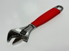 Snap-on Tools Usa Fadh8 8 Red Grip Flank Drive Adjustable Wrench Snap-on Tools Usa Fadh8 8 Red Grip Flank Drive Adjustable Wrench