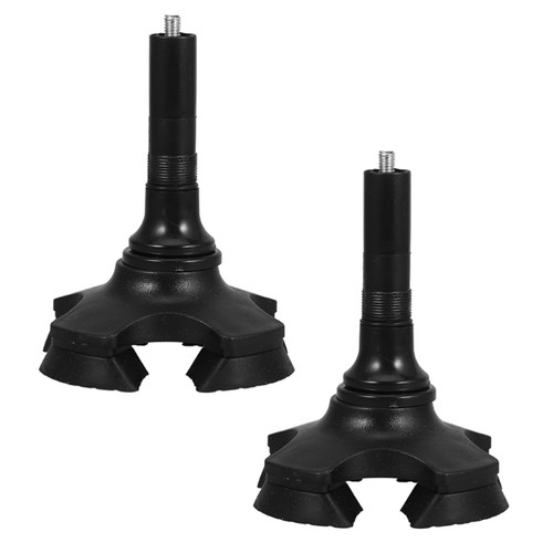 2 Pcs Cane Foot Replacement Pads Heavy Duty Non Skid for Walking Sticks - Foto 6 di 19