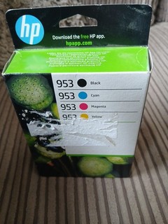 Genuine HP 953 Ink Cartridges Black/Cyan/Magenta/Yellow 4 Pack Exp 2027