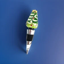 Williams Sonoma Bottle Stopper Wine Bottle Stopper Christmas Tree Holiday Gifts