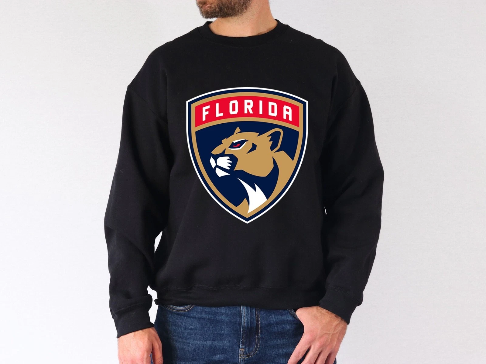 Florida Panthers Unisex Sweatshirt, Full Size