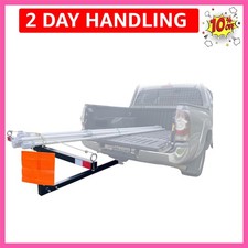 Pick-up Truck Bed Extender 350lb Capacity Universal Fit Ladder Kayak Canoe Black