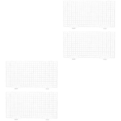  2pcs Panzerteiler Sauger Set Grid Divider Aquarium Bottom Isolat Board Filter