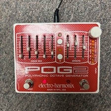 Electro-Harmonix POG2 Polyphonic Octave Generator Digital Shifter Pedal Tested
