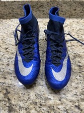 Size 9 Blue Nike Mercurial Superfly Cristiano Ronaldo 2016 Natural Diamond Boots
