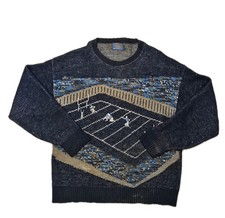 Pendleton Sweater Size L Vintage 60's Made In USA Football EXTREMELY RARE!!!
