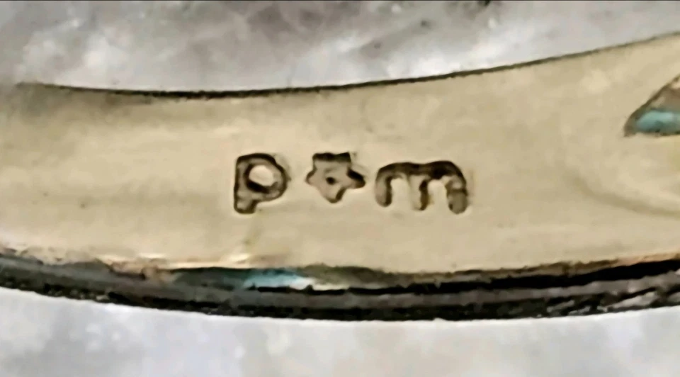 Anillo para mujer de diamantes y esmeraldas de oro de 14K talla 7~joyería fina~P*M~ 4,18 gramos con caja Foto 4 de 4